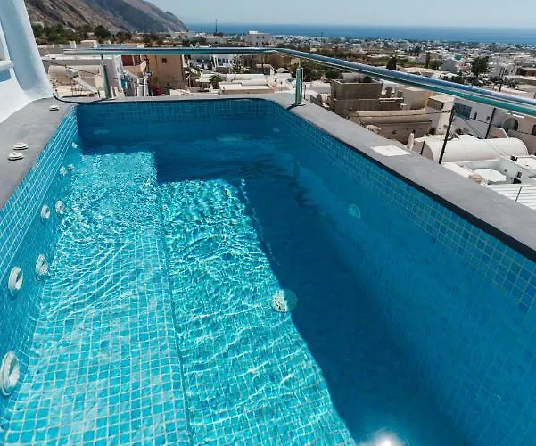 Lux House With Outdoor Jacuzzi And Sea View In Santorini Lejlighed *