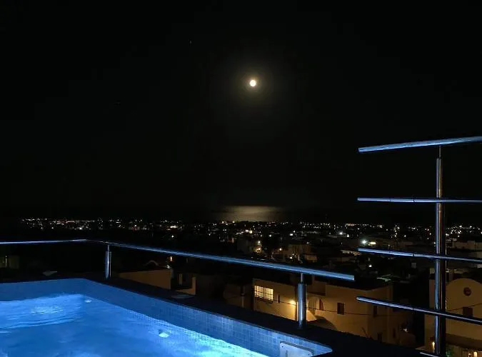 Lejlighed Lux House With Outdoor Jacuzzi And Sea View In Santorini